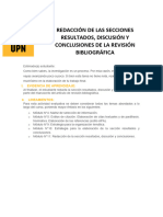 Matrices Resultados, Discusión y Conclusiones