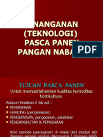 Teknologi Pasca Panen Nabati