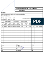 14.survey Report For Fence Posts On West Side Near Turnstile Bottom of Grade Beam