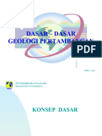 Dasar Geologi Pertambangan