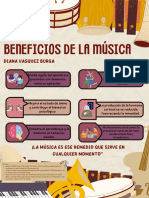 Infografía Beneficios de La Música