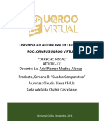 Claudia Chi Uc - Cuadro Comparativo - Derecho Fiscal