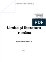 Dokumen - Tips Art Limba Si Literatura Romana Ix 561a8263003b7