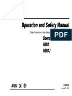 600AJ Operators Manual