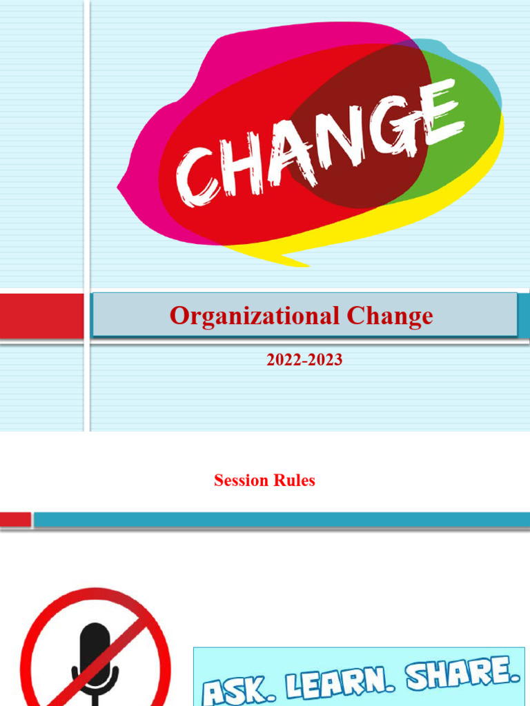 Strategies for Effective Organizational Change | PDF | Power (Social ...
