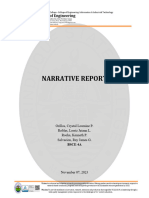 Narrative Report - November 07