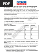 Cmat Syllabus PDF 2023 - 0