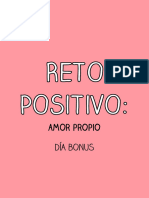 Reto Amor Propio - Día Bonus