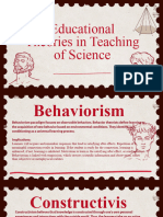 Educational Theories in Teaching of Science