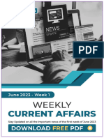 Weekly Current Affairs June 2023 Week 01 - Compressed