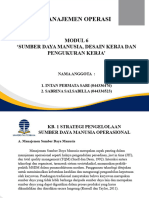 Modul 6 ''Manajemen Operasi''