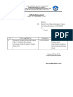 Format Surat Pengantar Berkas Penetapan Kelulusan