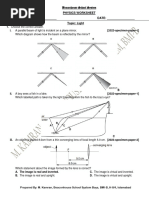 Worksheet Light 1