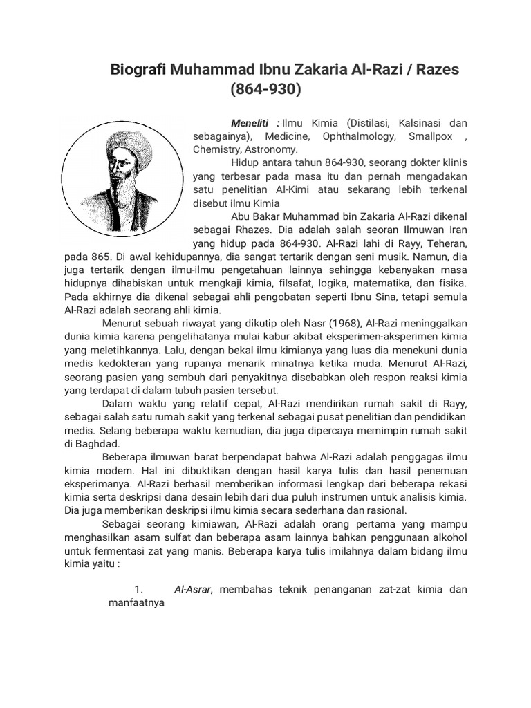 Biografi Ali Bin Rabban at Tabari | PDF