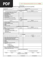 SK Inventory and Turnover Form | PDF | Money