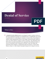 Denial of Service: Andy Hook