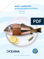 Fraude y Sustitucion de Especies en El Peru