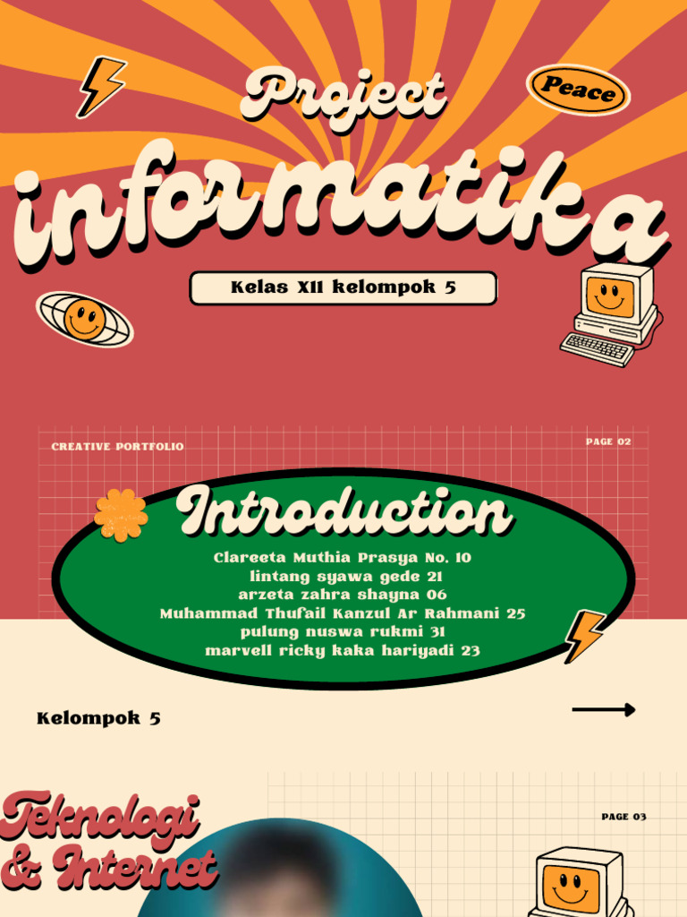 Proyek Informatika Kelas X: Maket & Poster | PDF | Game & Aktivitas