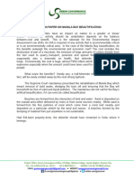 Postion Paper On Manila Bay Beautification