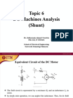 (Week 14-15) DC Machines (Analysis - Shunt)