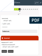 Incorrect: Feedback Sent