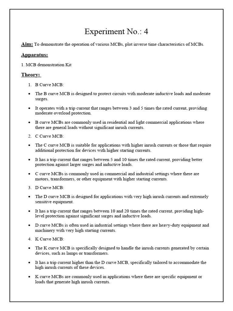 Experiment No 4 SWP | PDF | Transformer | Electrical Engineering