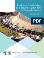Etude Securite Routiere Bamako 2018