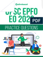 Upsc Epfo Eo Practice Que