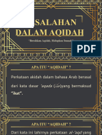 80 Kesalahan Dalam Aqidah