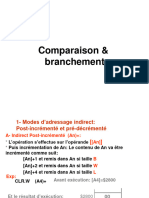 Complément ComparaisonBranchement