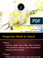 PERCAYA KEPADA PERKARA MISTIK & TAHYUL New