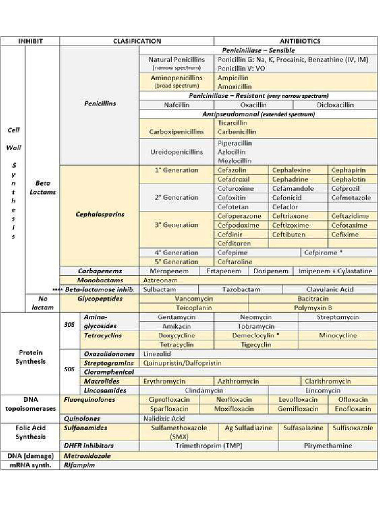 action-antibiotic-mechanism-family-classification-original | PDF