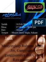 Ruqyah Perdana Kampung Kuala Lama Mukah