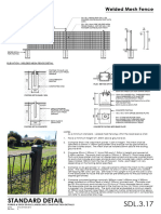 Sdl317a Welded Mesh Fence