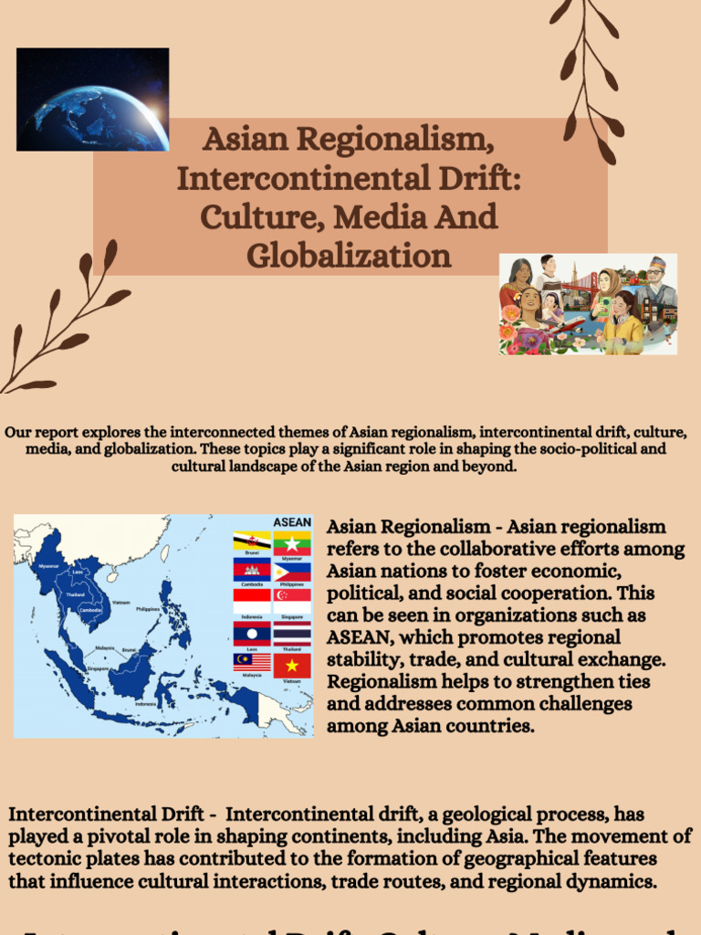 Asian Regionalism and Cultural Globalization | PDF | Globalization ...