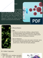 Infection and Host Resistance