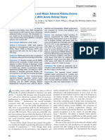 Ajkd 2023 Mortality and Major Adverse Kidney Events Aki