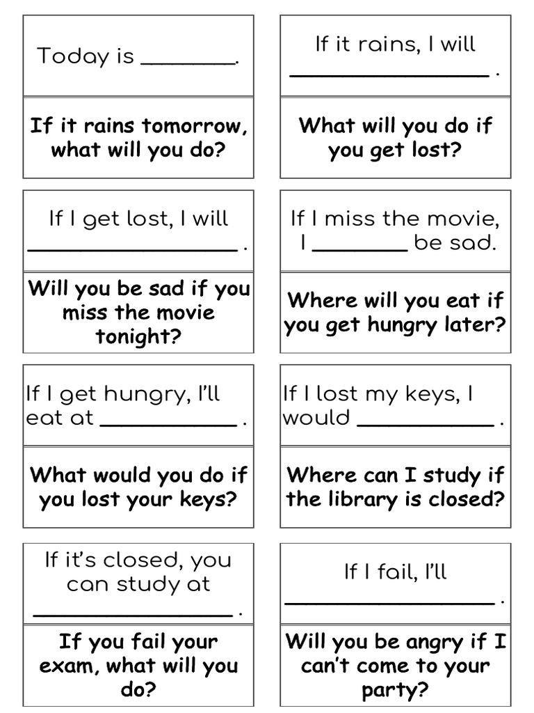 Create A Game Cards