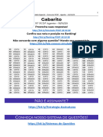 15º Simulado - PC-DF - Gabarito