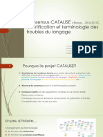 Consensus Catalise Identification Et Terminologie Des Troubles Du Langage