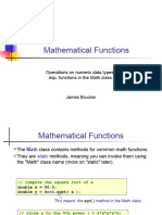 JAVA Math-Functions