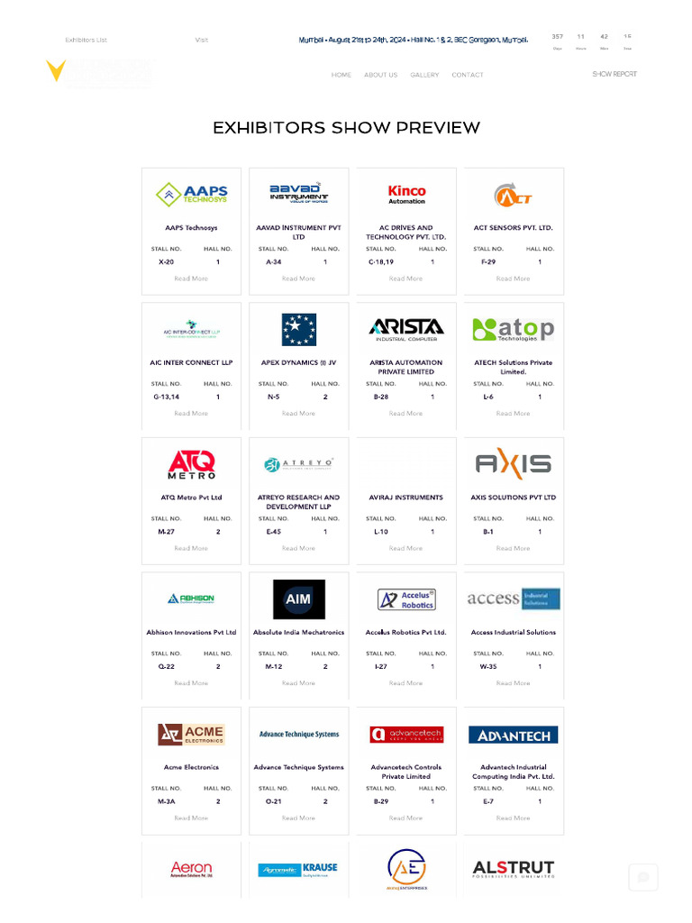 Automation Expo Companies List | PDF