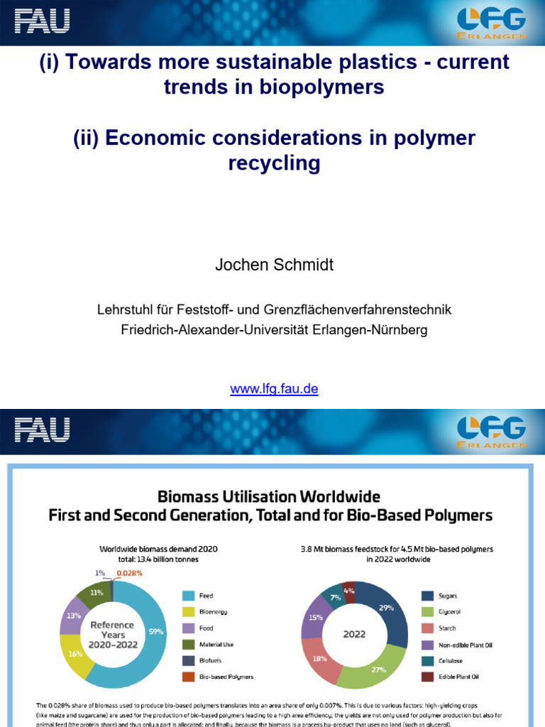 Lecture 11 Trends Biopolymers And Profitability Recycling 100723