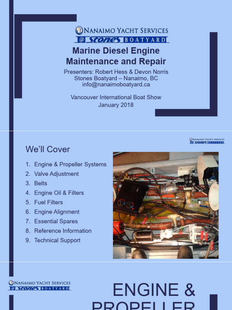 Marine Diesel Engine Maintenance Pdf