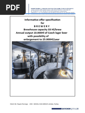 MP Varna 33hl 10 - 25.000hl Czech Lager Beer Antalia, Turkey (2)