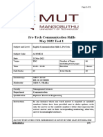 PreTech Elect - Test 1 - S1 - 2022