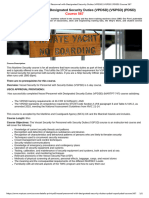 Vessel Personnel With Designated Security Duties (VPDSD) (VSPSD) (PDSD) Course 567