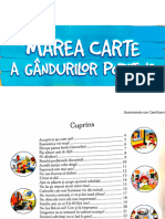 Marea Carte A Gândurilor Pozitive