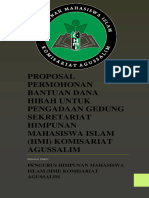 PROPOSAL PERMOHONAN BANTUAN DANA HIBAH UNTUK SEKRE 8jt