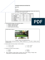 Naskah Soal Assesmen Madrasah Matematika